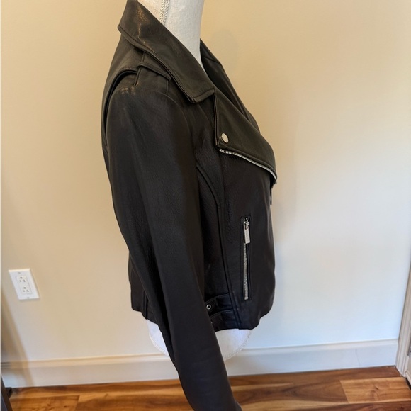 MICHAEL Michael Kors Leather Jacket Size Large - Picture 5 of 16